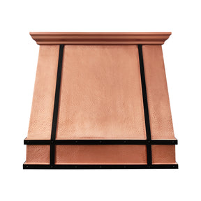 Fobest Custom Hammered Copper Kitchen Range Hood FCP-343
