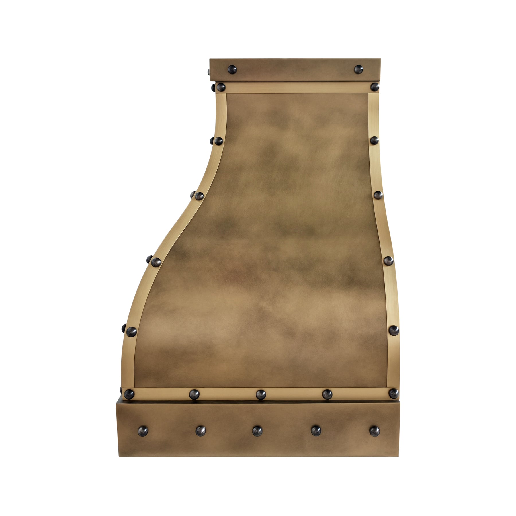 Fobest Custom Industrial Brass Range Hood in Bell Shape FSS-702