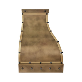 Fobest Custom Industrial Brass Range Hood in Bell Shape FSS-702