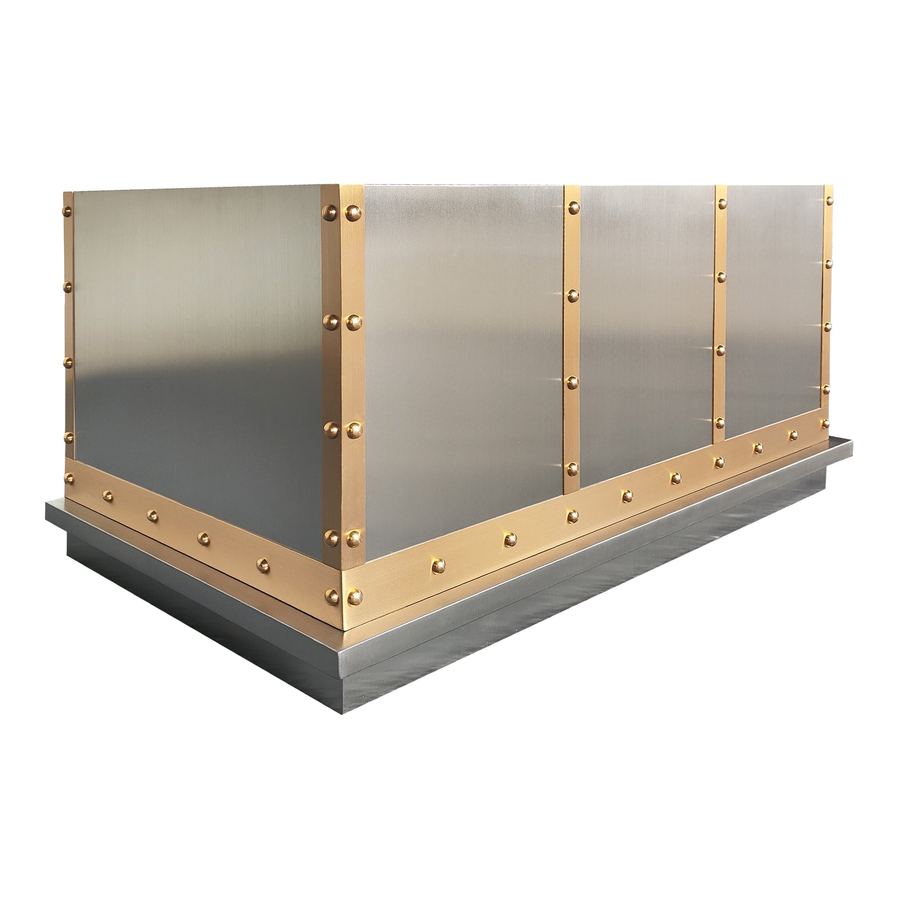 Fobest Custom Industrial Wall Mount Kitchen Range Hood in Stainless Steel FSS-579