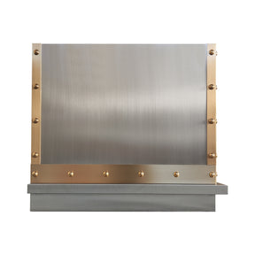Fobest Custom Industrial Wall Mount Kitchen Range Hood in Stainless Steel FSS-579