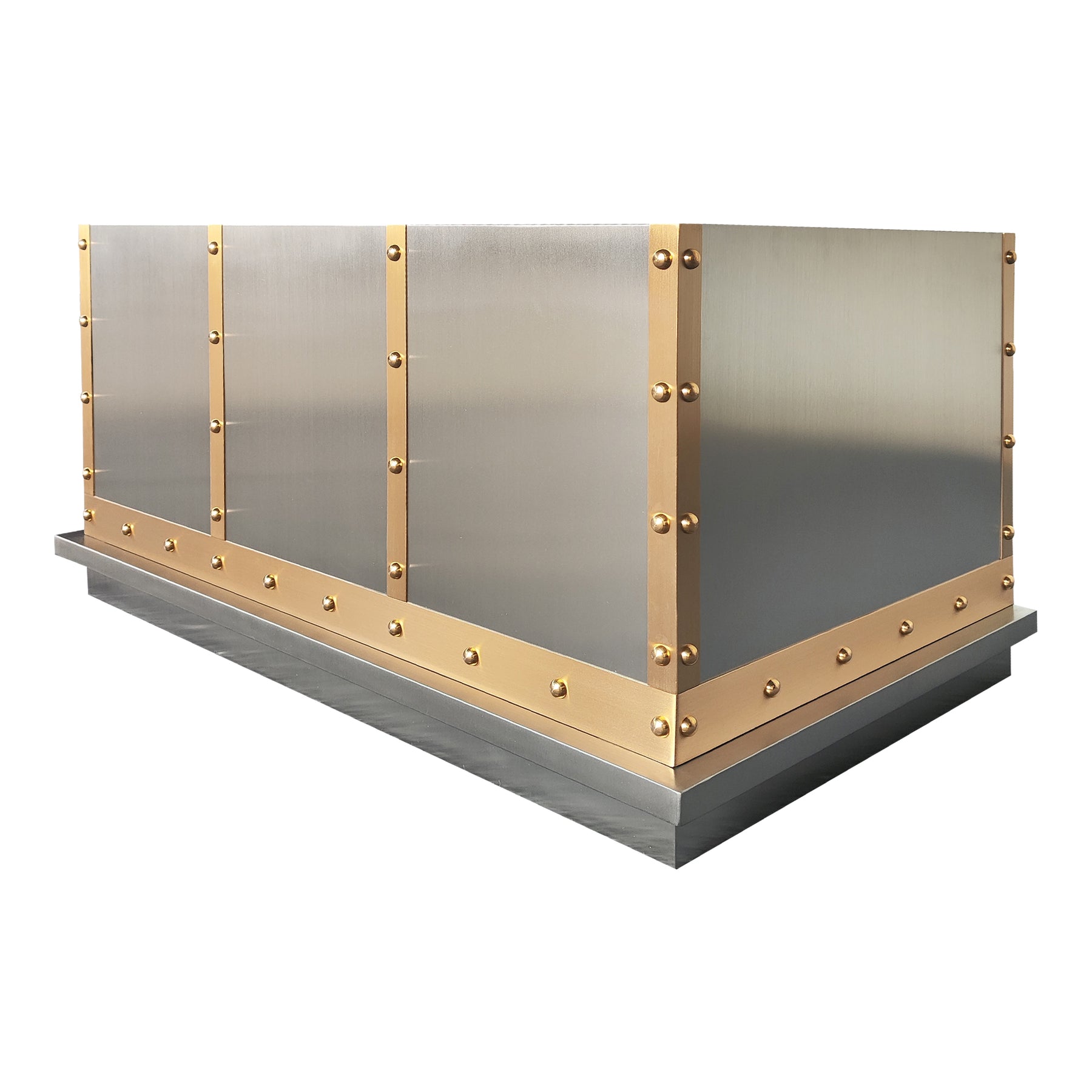 Fobest Custom Industrial Wall Mount Kitchen Range Hood in Stainless Steel FSS-579
