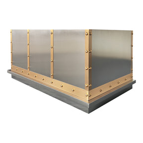 Fobest Custom Industrial Wall Mount Kitchen Range Hood in Stainless Steel FSS-579
