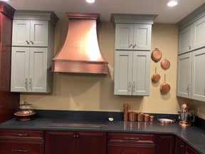 Fobest Custom Light Antique Copper Range Hood FCP-1