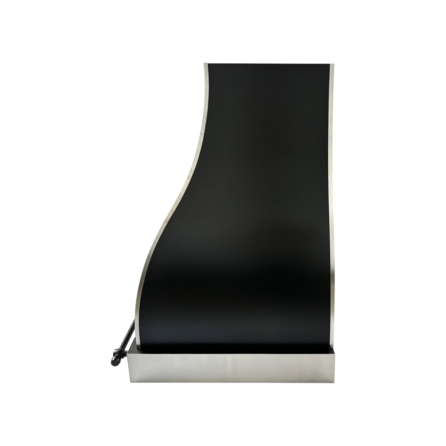 Fobest Custom Metal Range Hood in Black Stainless Steel FSS-651
