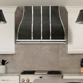 Fobest Custom Metal Range Hood in Black Stainless Steel FSS-651