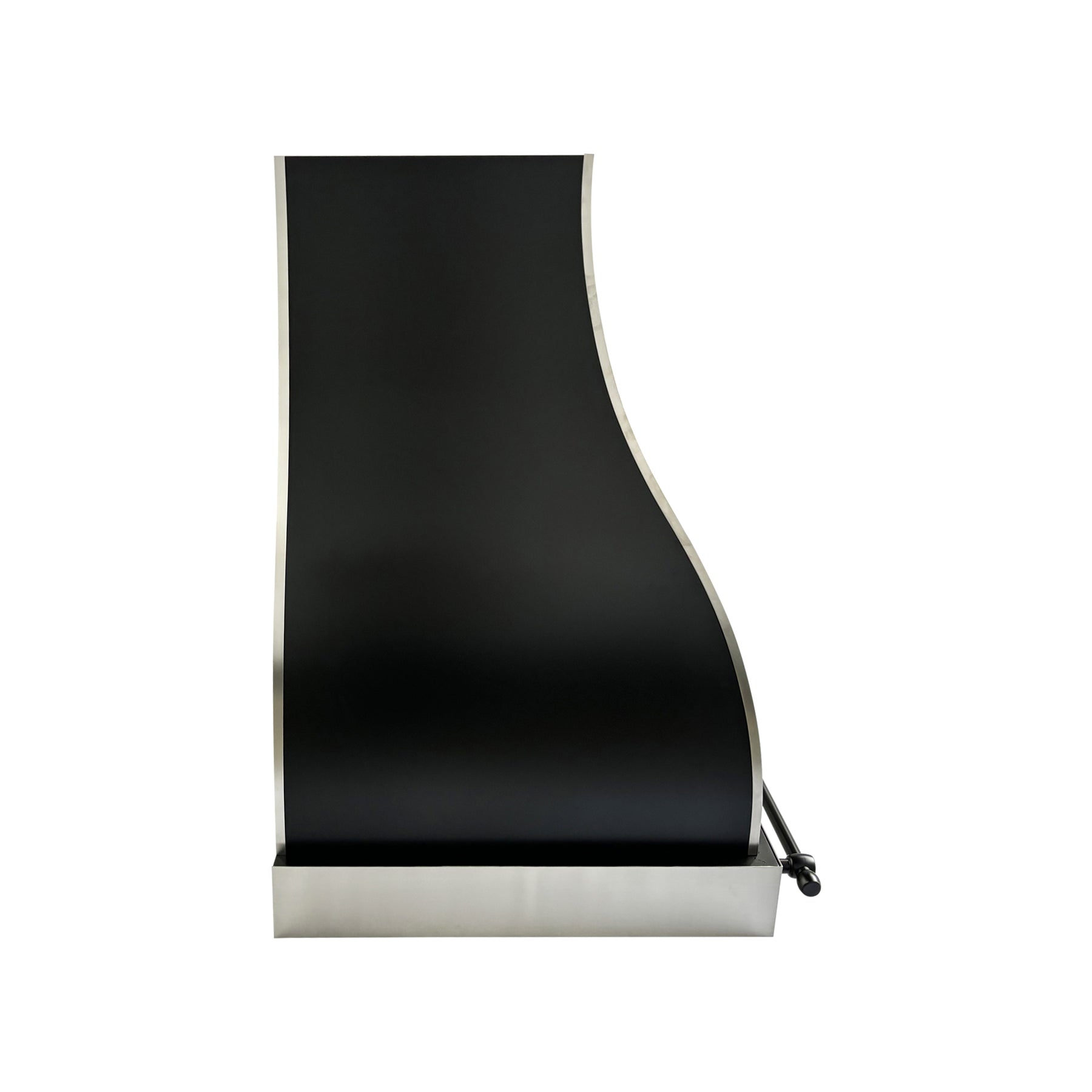 Fobest Custom Metal Range Hood in Black Stainless Steel FSS-651