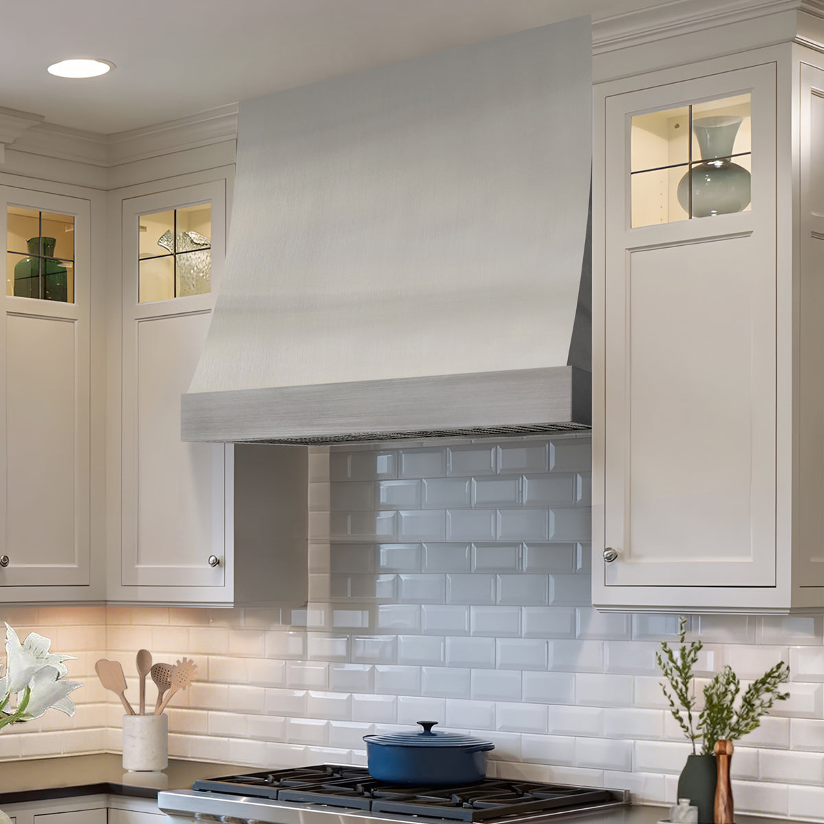 Fobest Custom Minimalist Brushed Stainless Steel Range Hood FSS-623