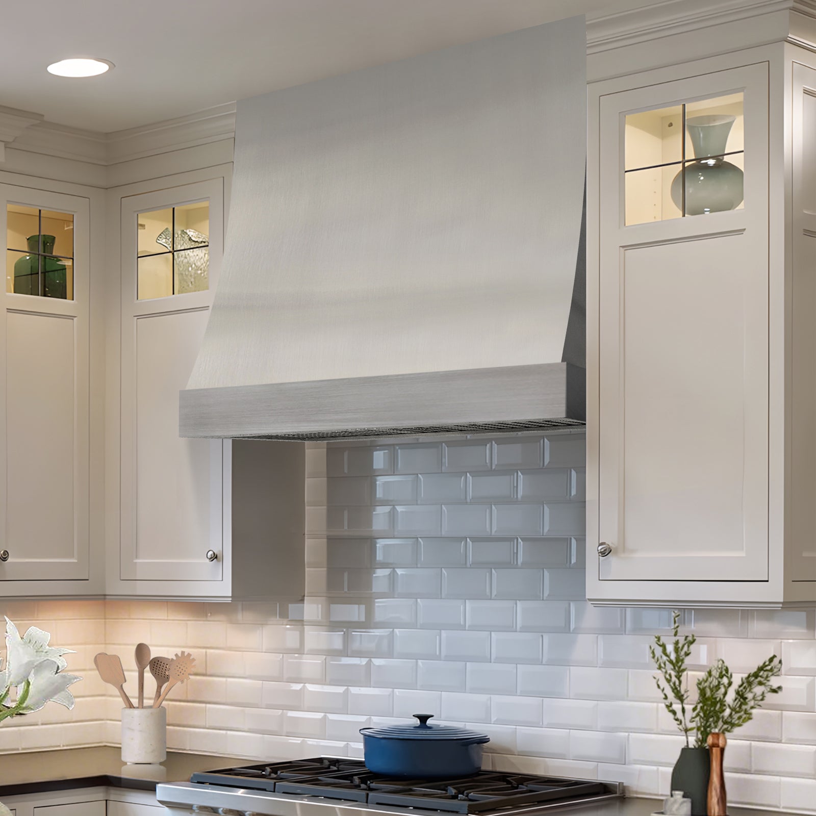 Fobest Custom Minimalist Brushed Stainless Steel Range Hood FSS-623