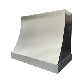 Fobest Custom Minimalist Brushed Stainless Steel Range Hood FSS-623