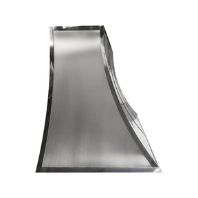 Fobest Custom Minimalist Stainless Steel Range Hood with Soft Curved Design FSS-608