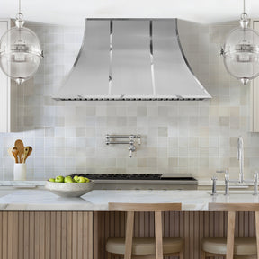 Fobest Custom Minimalist Stainless Steel Range Hood with Soft Curved Design FSS-608