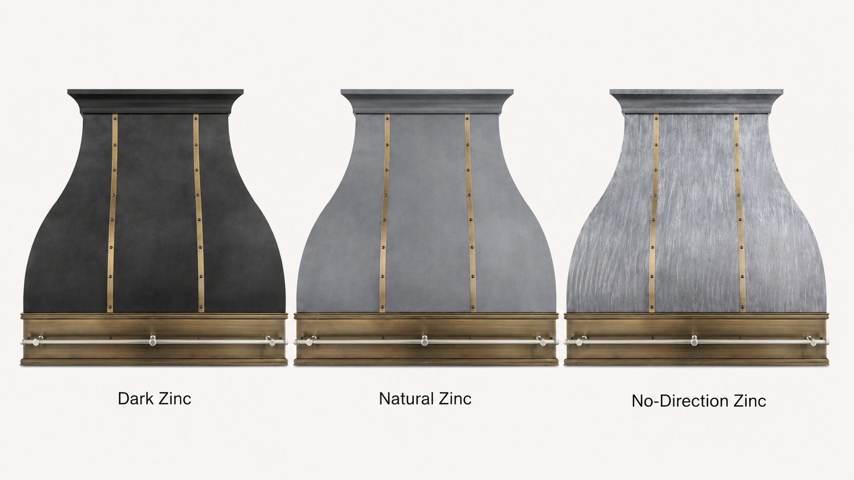 Fobest Custom Mixed Metal Range Hood with Bell Shape FSS-648