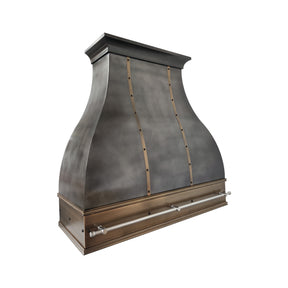 Fobest Custom Mixed Metal Range Hood with Bell Shape FSS-648