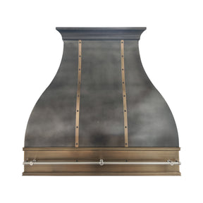 Fobest Custom Mixed Metal Range Hood with Bell Shape FSS-648