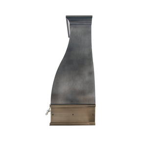Fobest Custom Mixed Metal Range Hood with Bell Shape FSS-648
