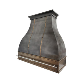 Fobest Custom Mixed Metal Range Hood with Bell Shape FSS-648