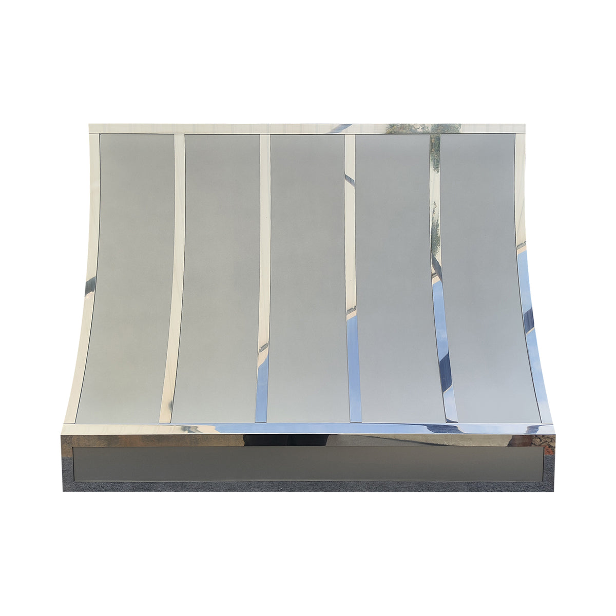 Fobest Custom Modern Matte Stainless Steel Kitchen Hood in Curved Shape FSS-604