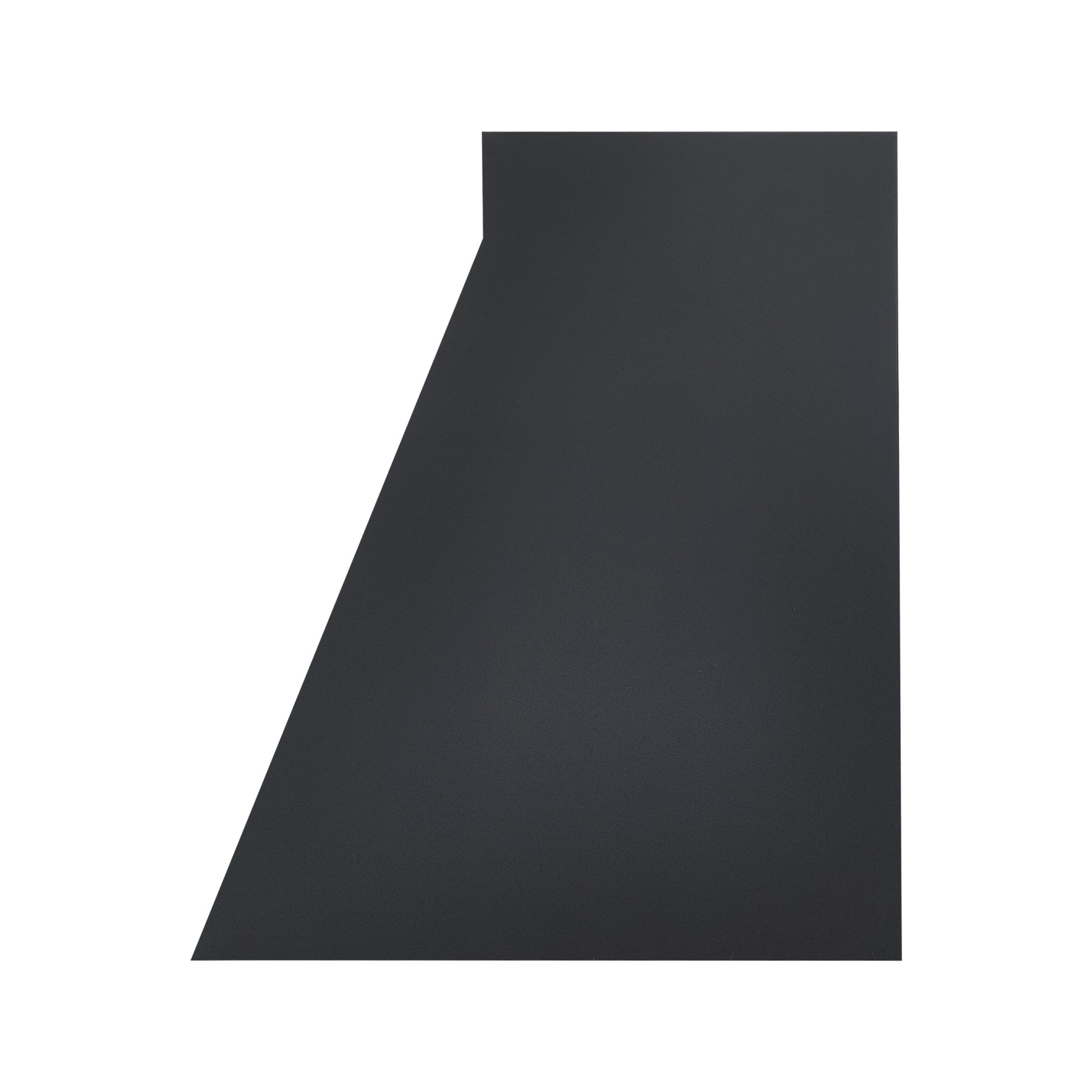 Fobest Custom Modern Sloped Stainless Steel Range Hood in Black FSS-577
