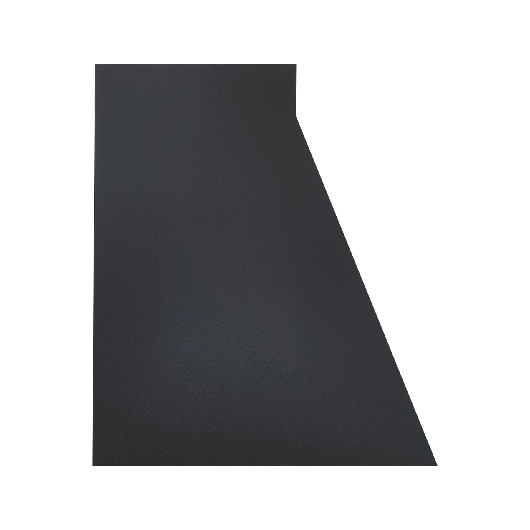 Fobest Custom Modern Sloped Stainless Steel Range Hood in Black FSS-577