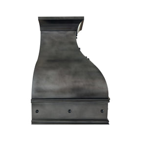 Fobest Custom Modern Zinc Range Hood with Black Details FSS-704