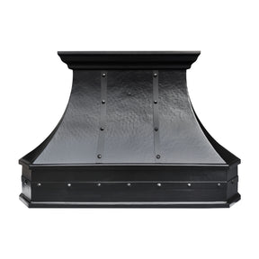 Fobest Custom Oil Rubbed Bronze Island Range Hood with Hammered Texture FCP-345