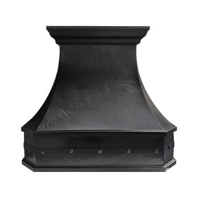 Fobest Custom Oil Rubbed Bronze Island Range Hood with Hammered Texture FCP-345
