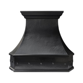 Fobest Custom Oil Rubbed Bronze Island Range Hood with Hammered Texture FCP-345