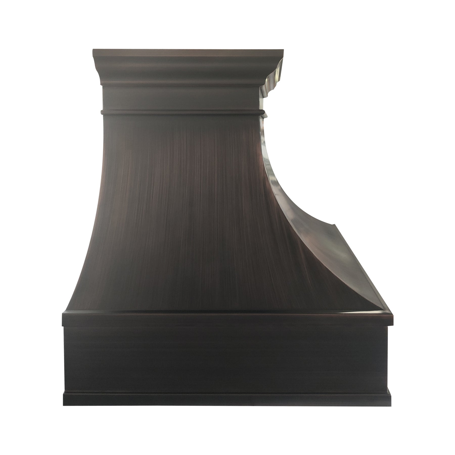 Fobest Custom Oil Rubbed Bronze Luxury Range Hood in Curved Design FCP-373