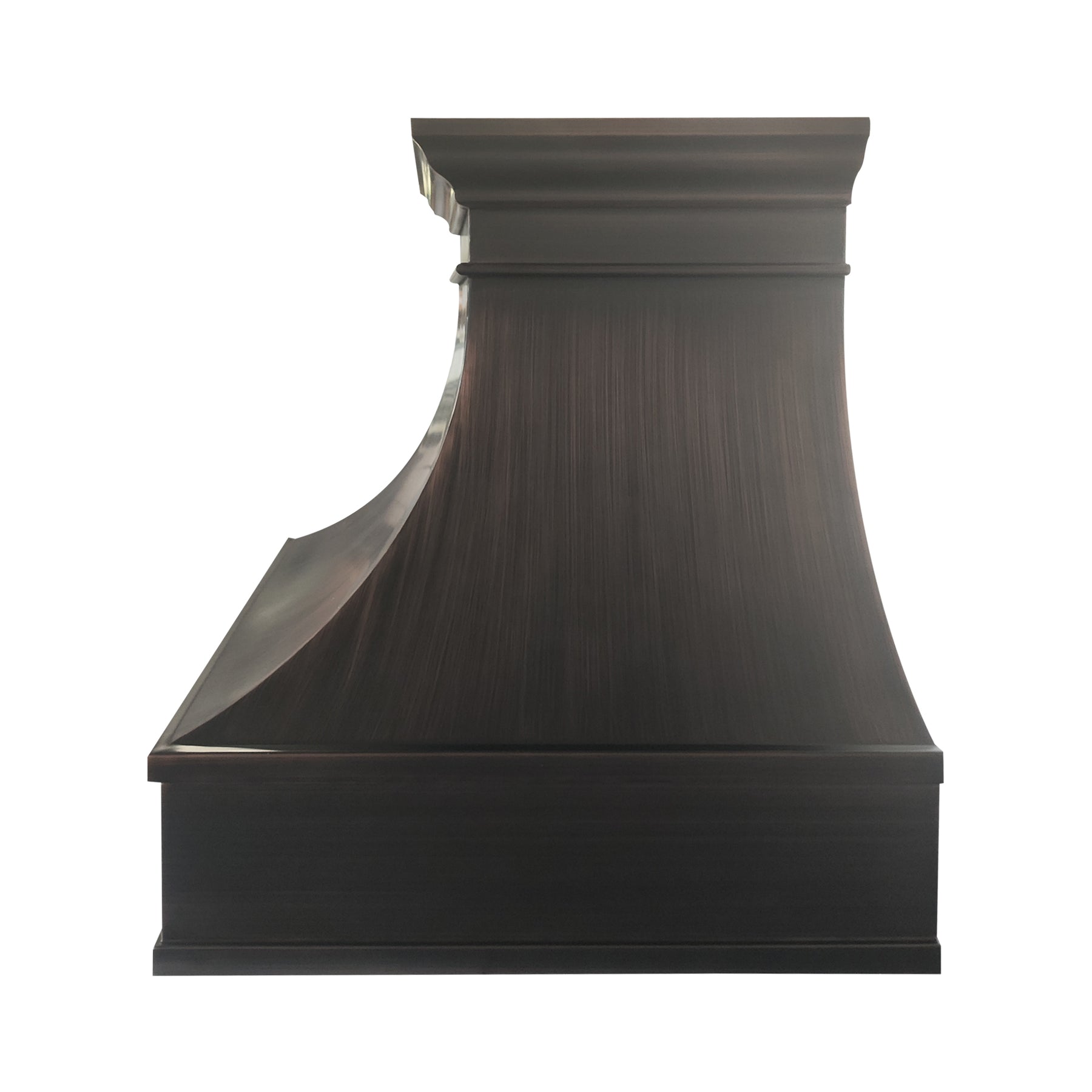 Fobest Custom Oil Rubbed Bronze Luxury Range Hood in Curved Design FCP-373