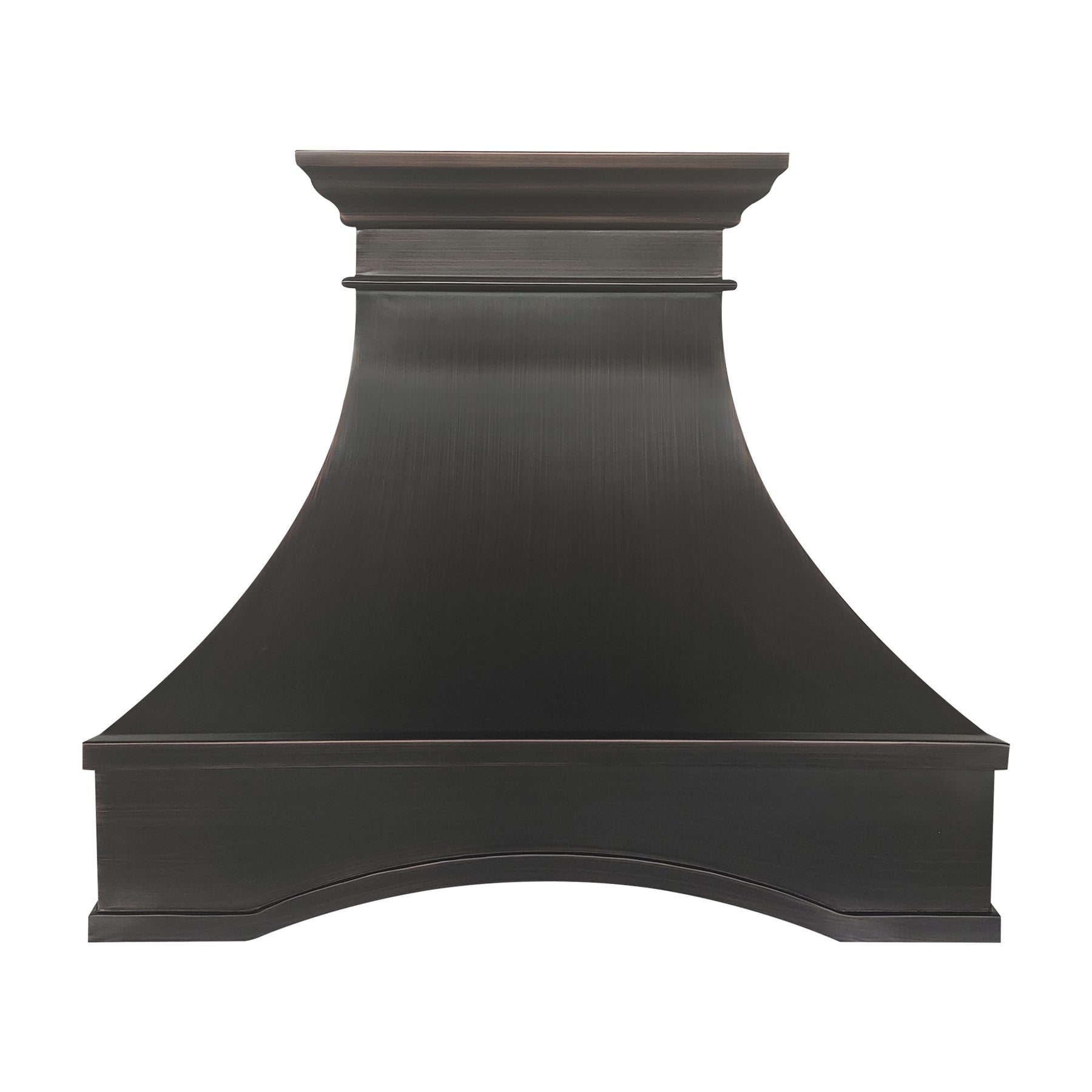 Fobest Custom Oil Rubbed Bronze Luxury Range Hood in Curved Design FCP-373
