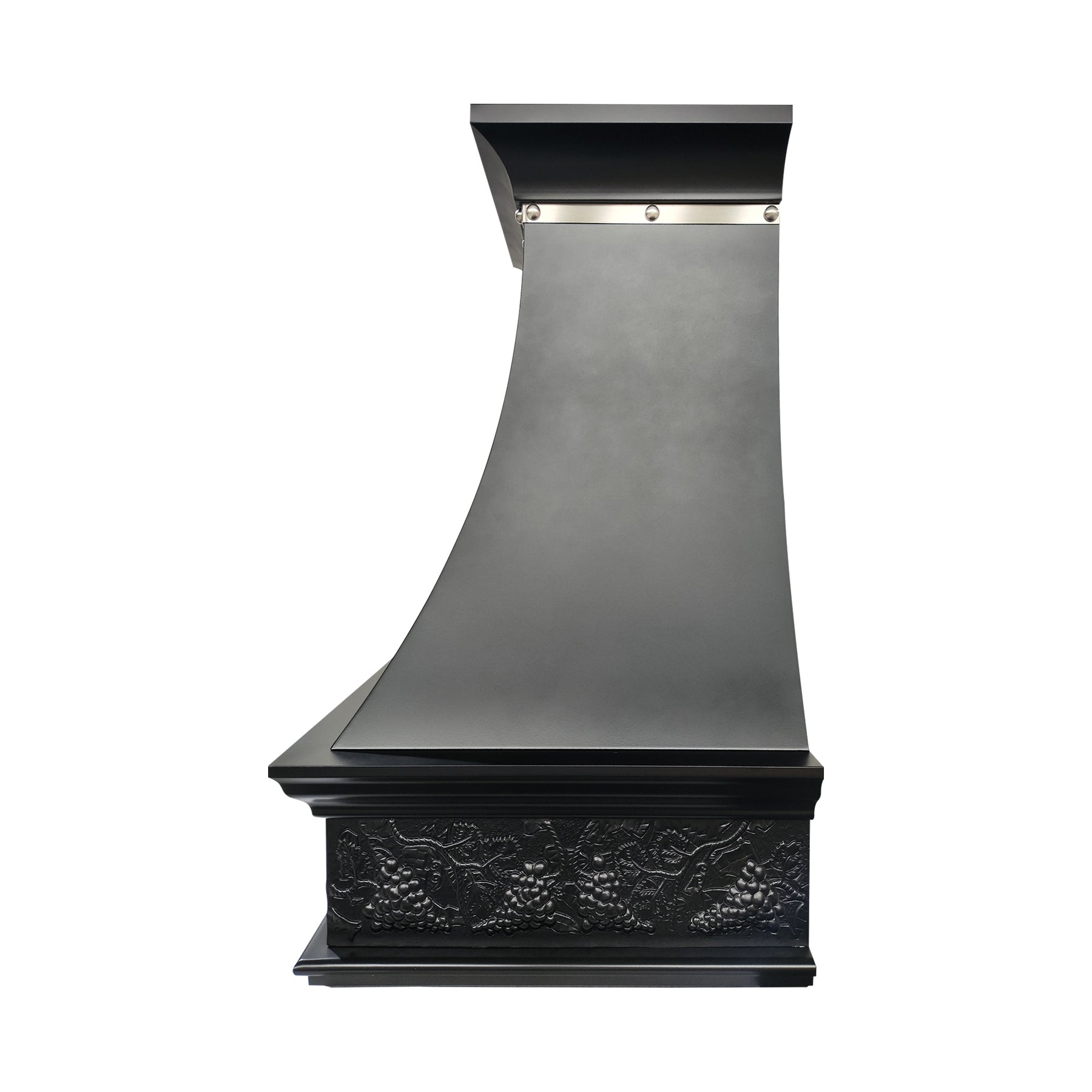 Fobest Custom Oil Rubbed Bronze Range Hood with Hand-Carved Apron Design FCP-366