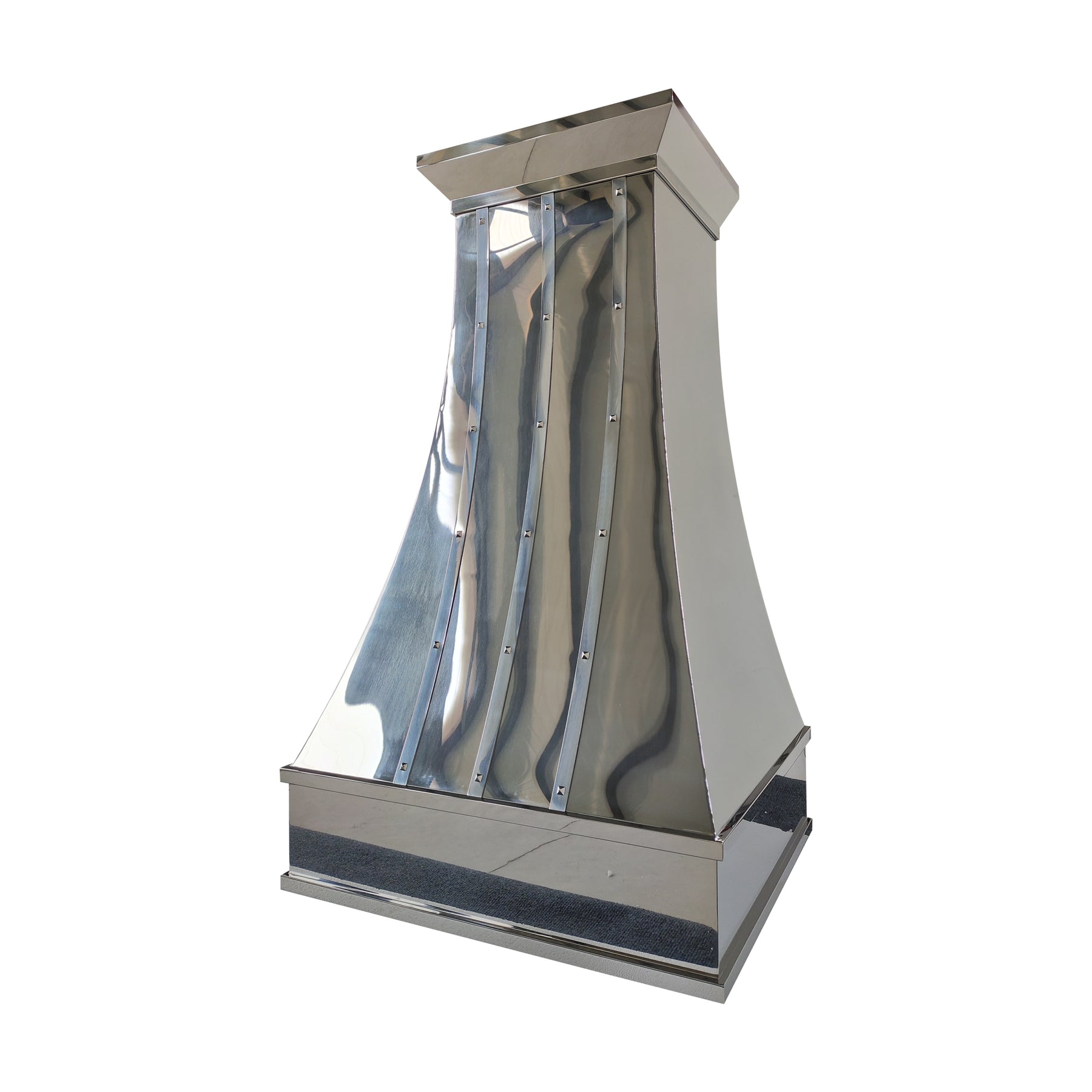 Fobest Custom Polished Stainless Steel Range Hood Modern Easy-Clean Kitchen Hood FSS-666