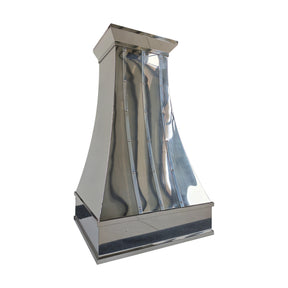 Fobest Custom Polished Stainless Steel Range Hood Modern Easy-Clean Kitchen Hood FSS-666