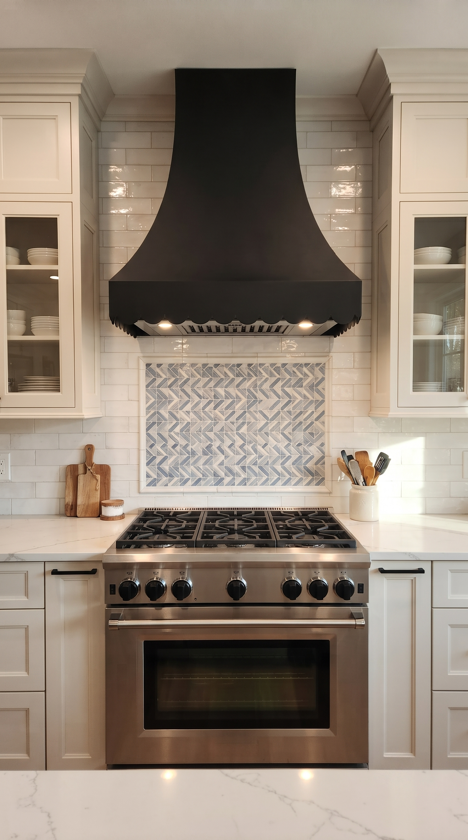 Fobest Custom Range Hood Vent Scalloped Design FSS-361