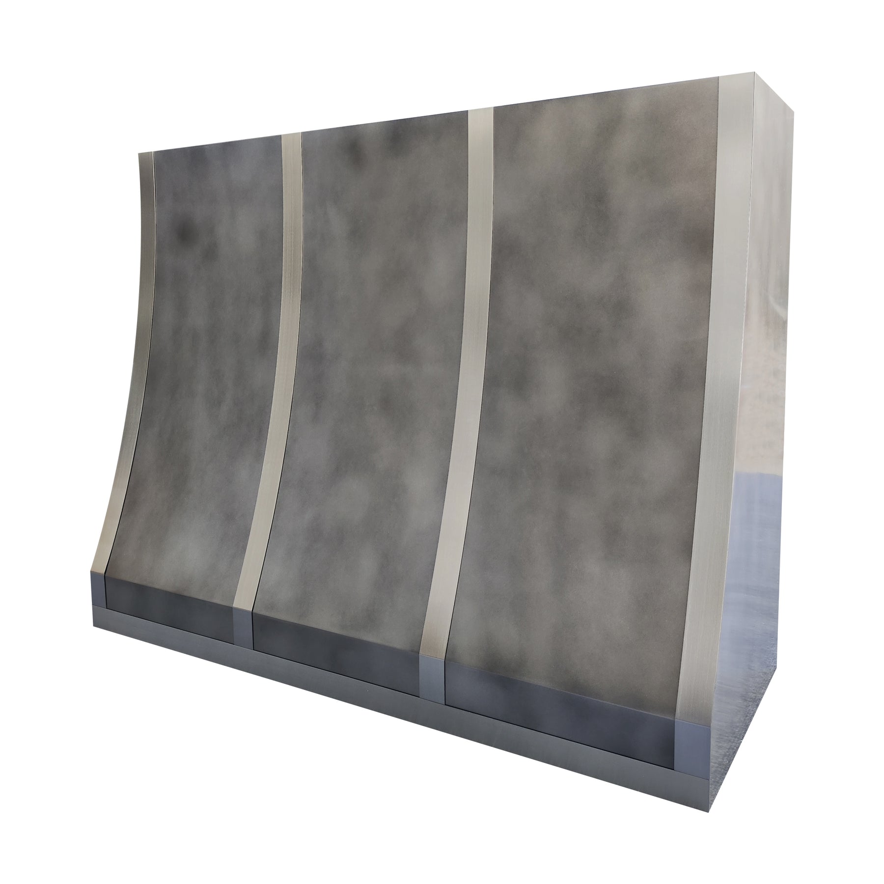 Fobest Custom Range Hood for Luxury Kitchens in Dark Zinc FSS-562