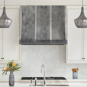 Fobest Custom Range Hood for Luxury Kitchens in Dark Zinc FSS-562