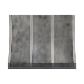 Fobest Custom Range Hood for Luxury Kitchens in Dark Zinc FSS-562