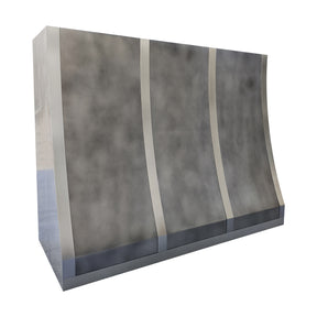 Fobest Custom Range Hood for Luxury Kitchens in Dark Zinc FSS-562