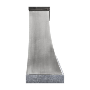 Fobest Custom Metal Range Hoods with Brushed & Polished Stainless Accents FSS-611