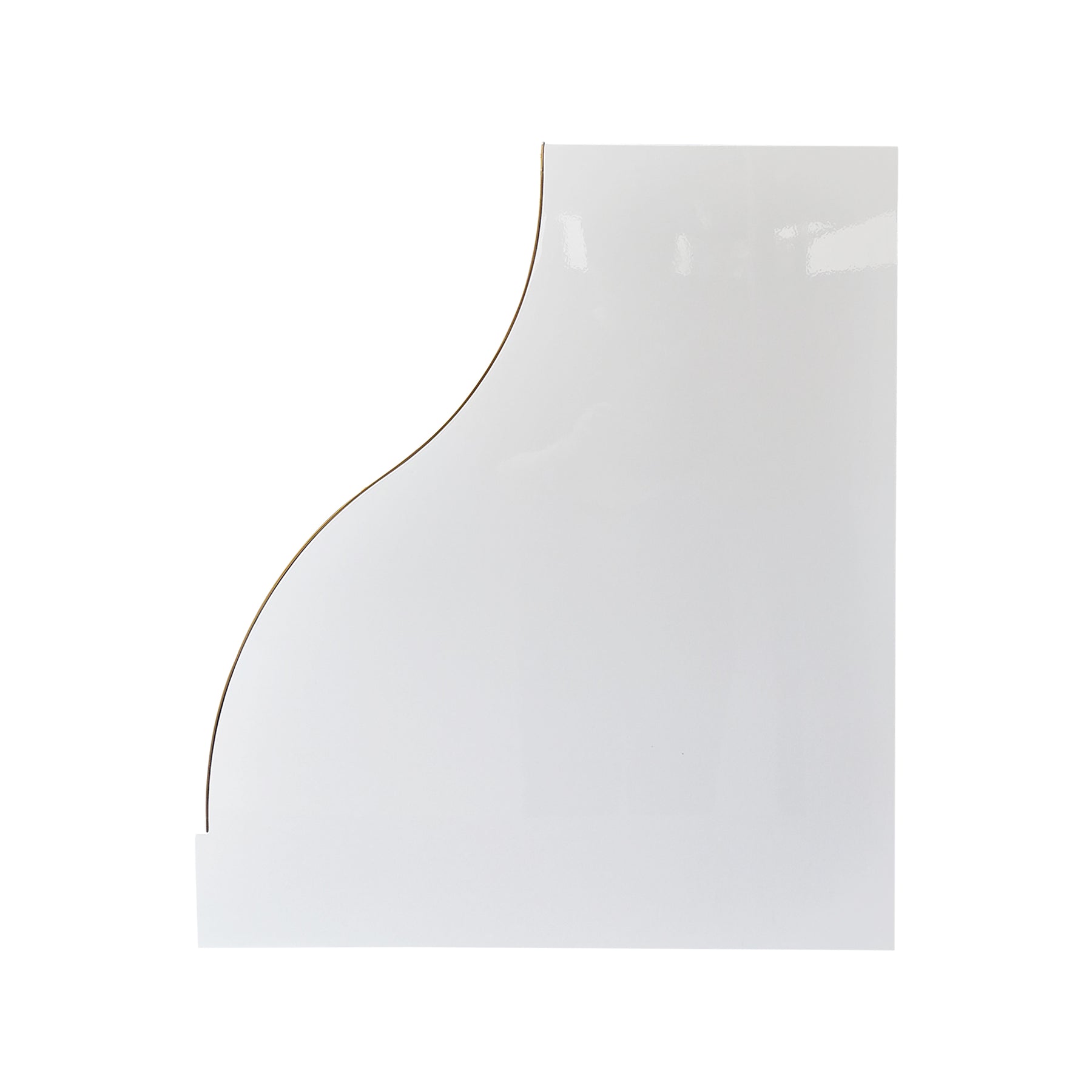 Fobest Custom Sloped Stainless Steel Range Hood with Gold Accents – FSS-630