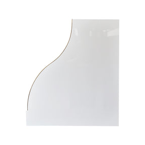 Fobest Custom Sloped Stainless Steel Range Hood with Gold Accents – FSS-630