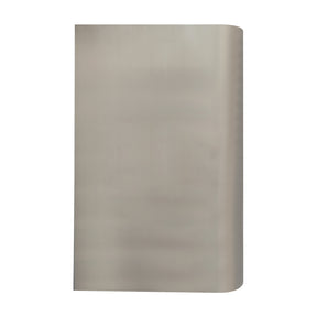 Fobest Custom Soft-Curved Stainless Steel Range Hood with Brushed Brass Details FSS-661