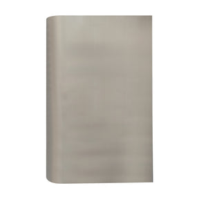 Fobest Custom Soft-Curved Stainless Steel Range Hood with Brushed Brass Details FSS-661
