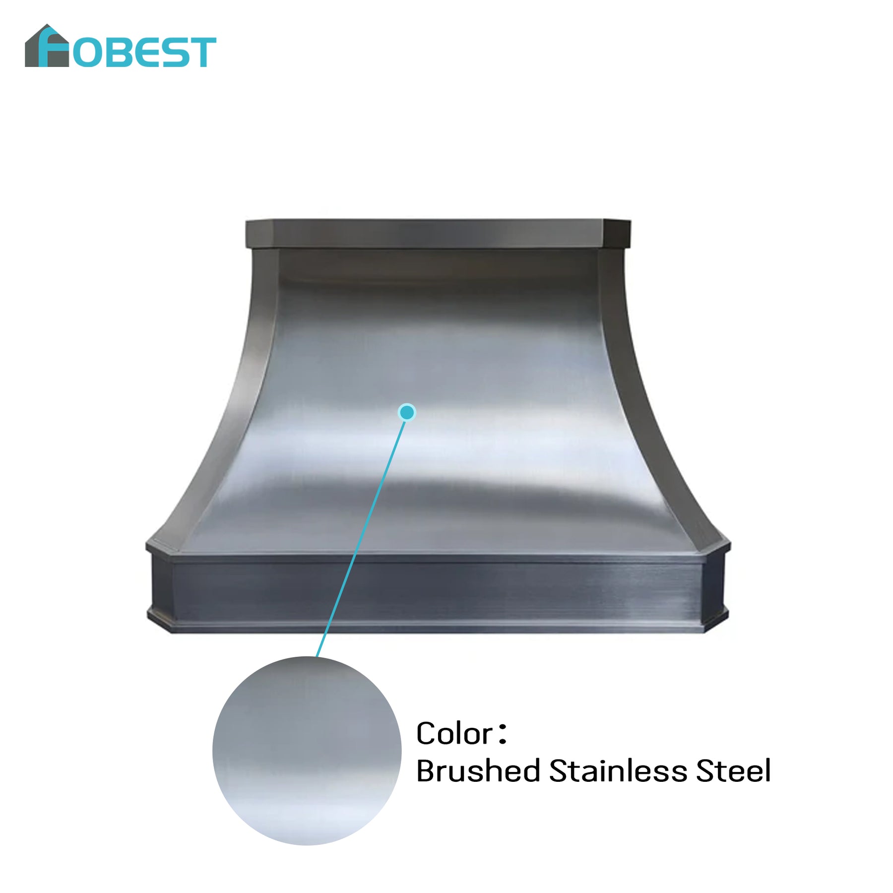 Fobest Custom Stainless Range Hood Octagon Base FSS-441