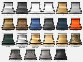 Fobest Custom Stainless Steel Hood with Black Trims FSS-330