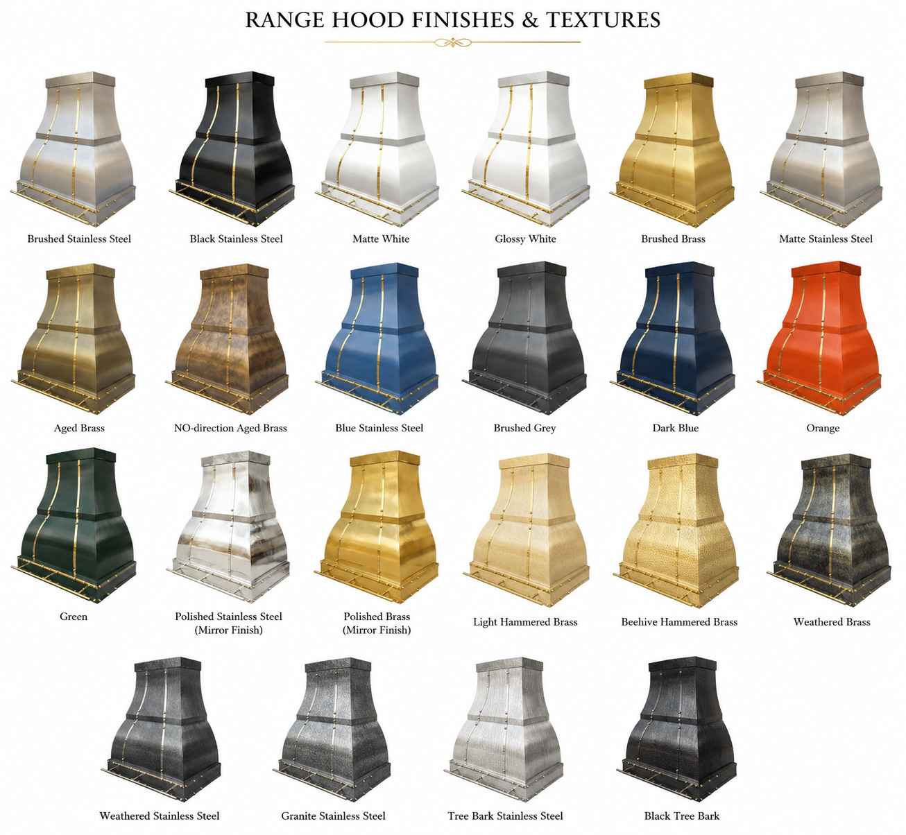 Fobest Custom Stainless Steel Range Hood Bell Design FSS-56