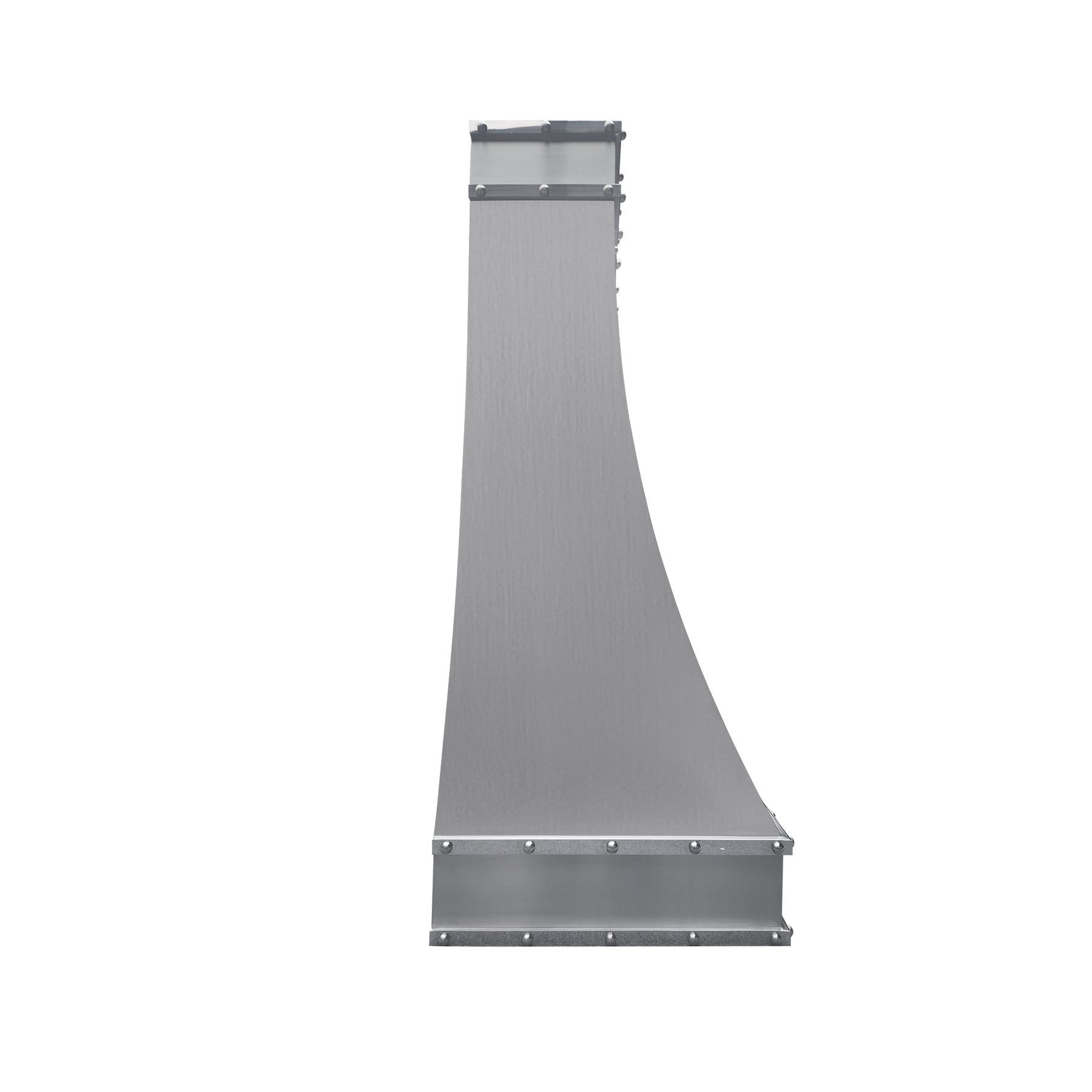 Fobest Custom Stainless Steel Range Hood with Brushed Finish and Polished Details FSS-568
