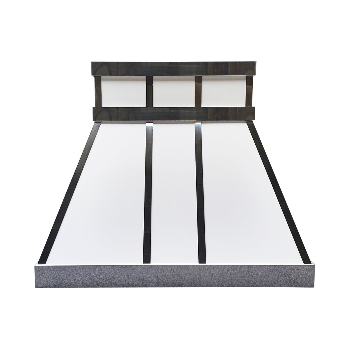 Fobest Custom Stainless Steel Range Hood with Matte and Polished Contrast FSS-560