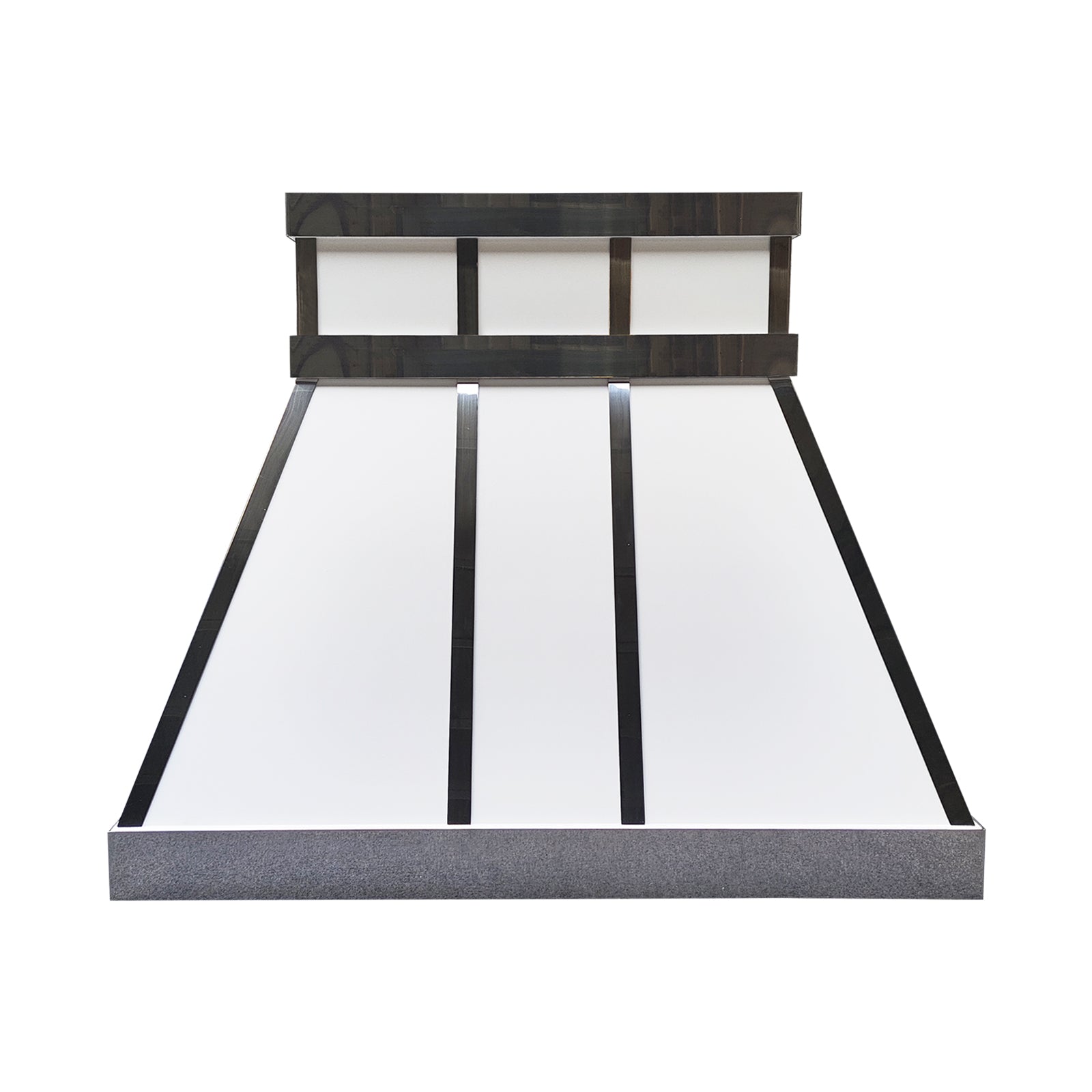 Fobest Custom Stainless Steel Range Hood with Matte and Polished Contrast FSS-560